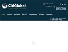 Tablet Screenshot of citiglobal.com